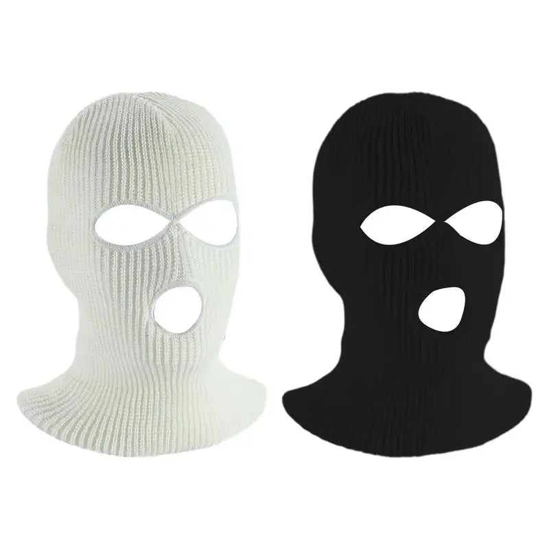 3-hole Car Seat Headrest Full Face Cover Ski Mask Hat Anti Ash Protection For Car Interior Seats Funny Cover Decoration Peaceful Pleasures Health and Wellness