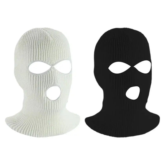 3-hole Car Seat Headrest Full Face Cover Ski Mask Hat Anti Ash Protection For Car Interior Seats Funny Cover Decoration Peaceful Pleasures Health and Wellness