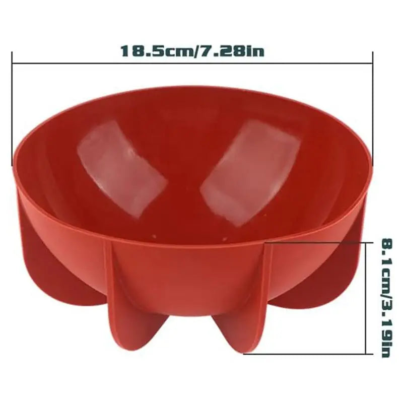 A36T-1 PCS Baking Mold Silicone Hemisphere Pan Dome Silicone Mould Semicircle Shape Cake Mold, 18.5X18.5X8.1Cm White Peaceful Pleasures Health and Wellness