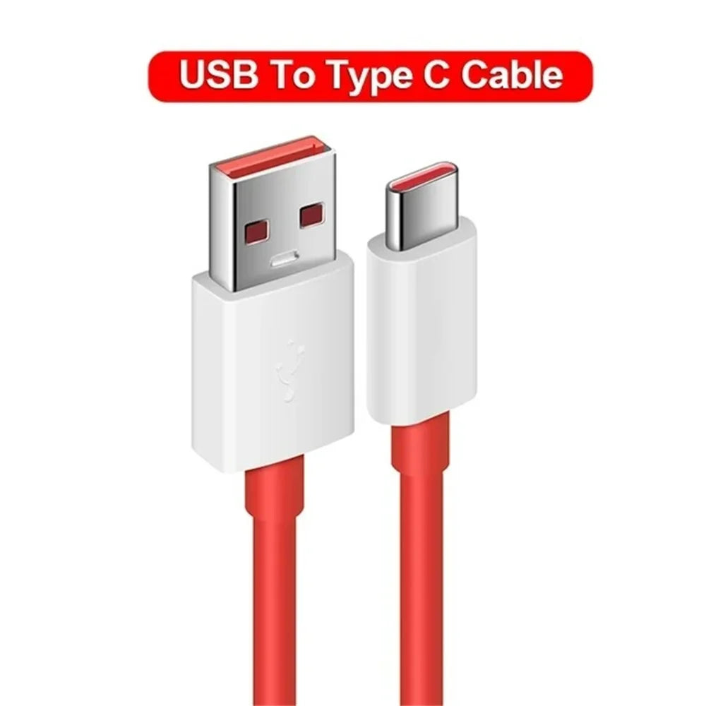 65W SuperVOOC USB-C Cable 6A PD3.0 | OnePlus Xiaomi Huawei