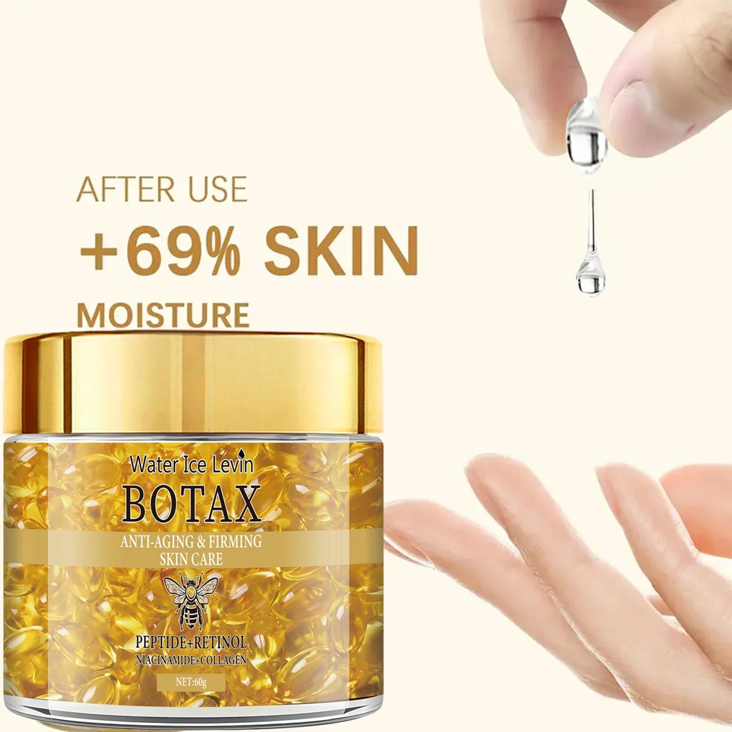Retinol Firming Cream – Collagen, Peptides & Hyaluronic Acid