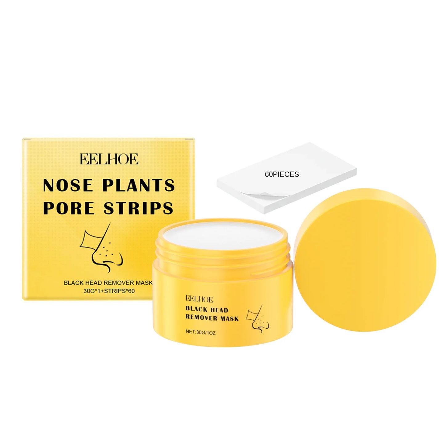 EELHOE Blackhead Nose Peel-Off Mask | Deep Pore Cleansing 30g