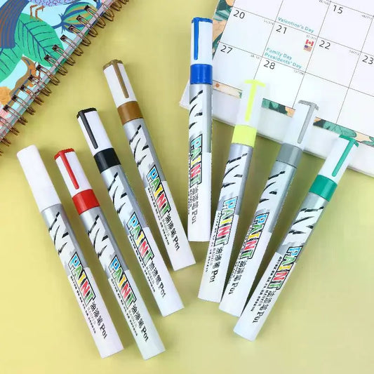 Waterproof Paint Marker Pen – Multi-Surface Touch-Up & Tyre Paint Marker Pen Oasis Select