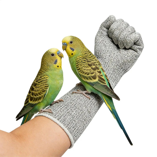 Bite Proof Scratch Resistant Pet Gloves for Cats, Birds & Parrots Pet Handling Gloves Peaceful Pleasures Health and Wellness
