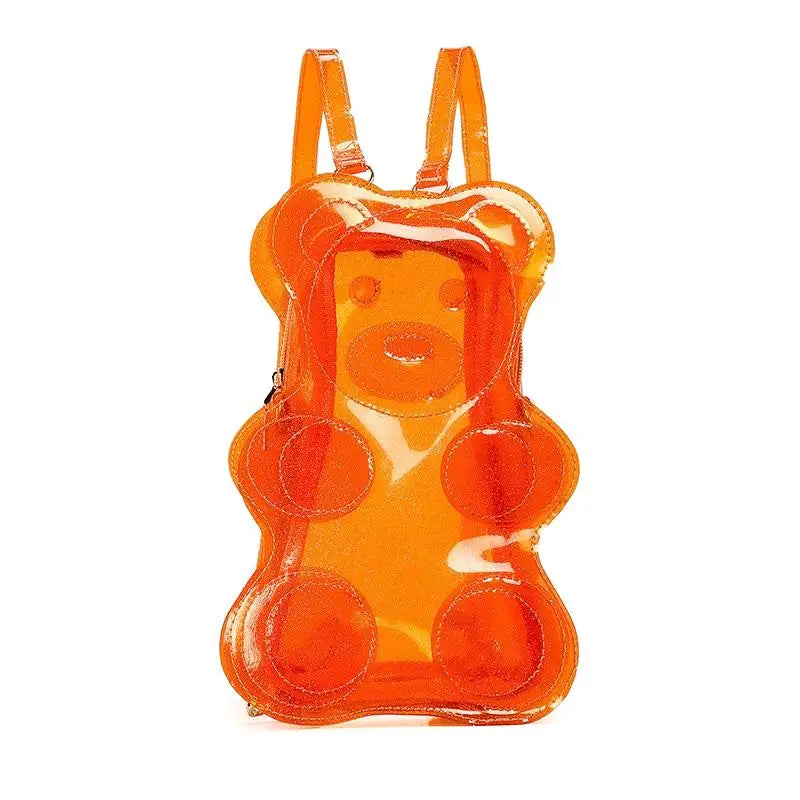 Ita Backpack Cute Bear Clear PVC Display Bag | Anime & School