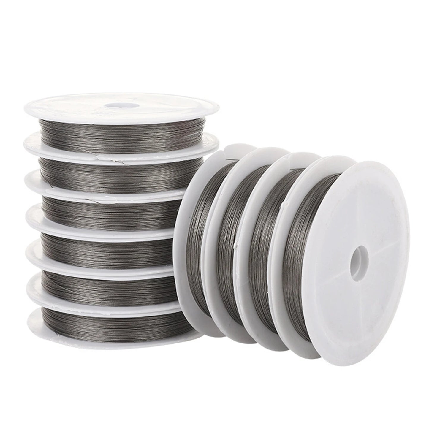 Beading Wire For Jewelry Making,Metallic Stainless Bead String,Jewelry Stringing Cord For Bracelets,Use For All Jewelry Peaceful Pleasures Health and Wellness