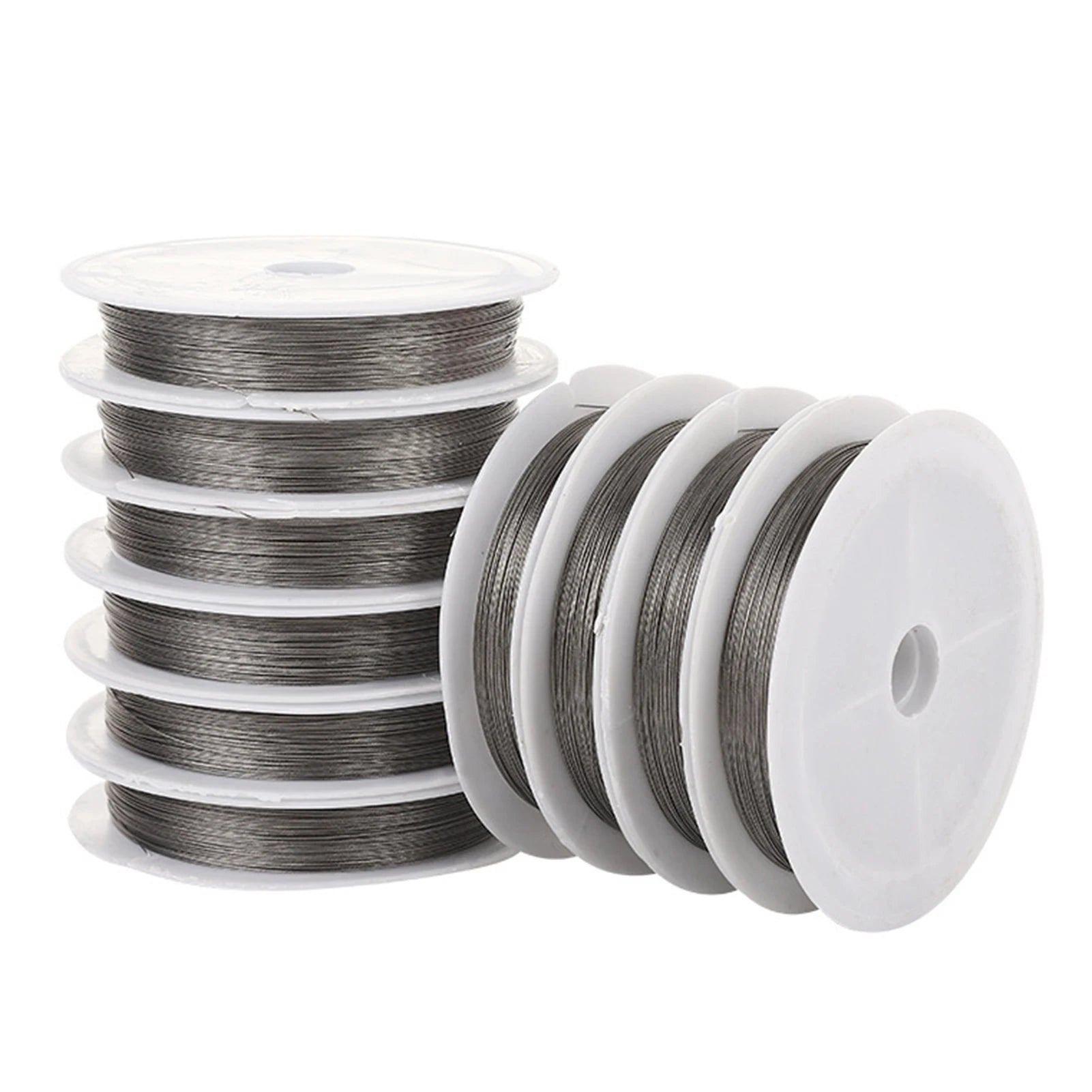 Beading Wire For Jewelry Making,Metallic Stainless Bead String,Jewelry Stringing Cord For Bracelets,Use For All Jewelry Peaceful Pleasures Health and Wellness