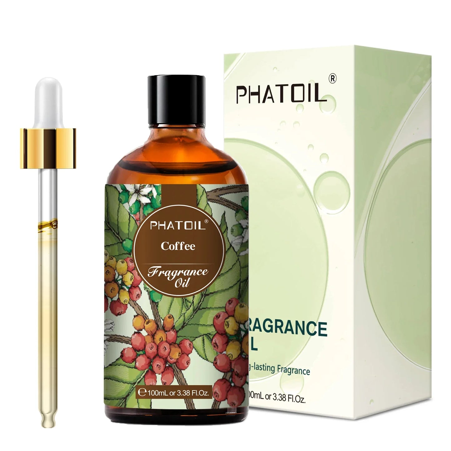 PHATOIL 100ml Fragrance Oil – Oud, Vanilla, Amber & Teakwood