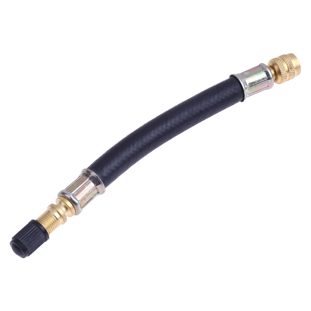 140mm Flexible Tire Valve Extension Adaptor – Universal Brass Rubber Car Parts Peaceful Pleasures Health and Wellness