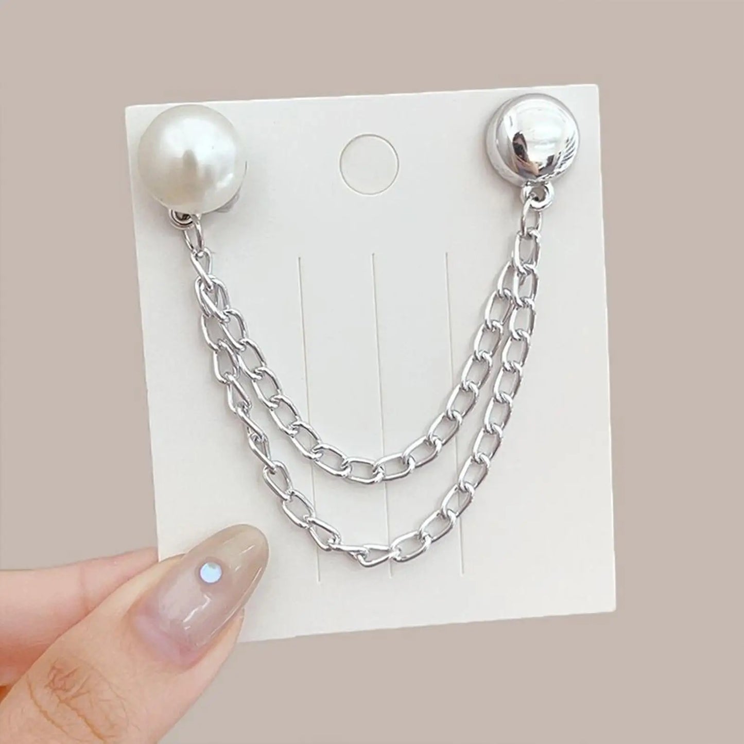 Magnetic Clothing Clip with Chain | Sleeve & Hem Adjuster