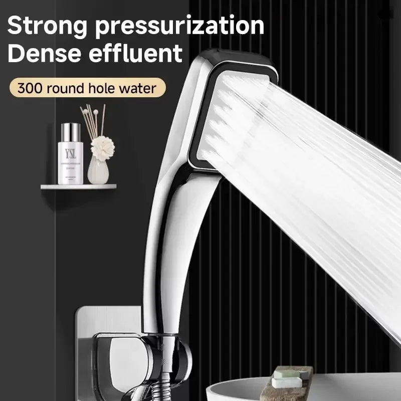 High-Pressure Handheld Shower Head | Water-Saving Nozzle