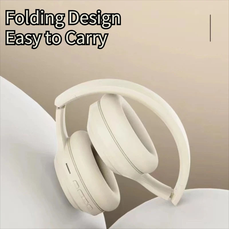 Bluetooth 5.3 Headsets Gaming Headphones Dual Mode Wireless Earphones Foldable Noise Reduction Music Headsets For iPhone Xiaomi Peaceful Pleasures Health and Wellness