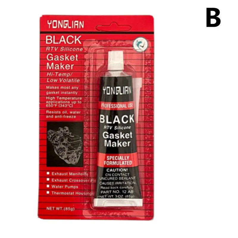 Black RTV Silicone Gasket Maker | High-Temp Engine Sealant