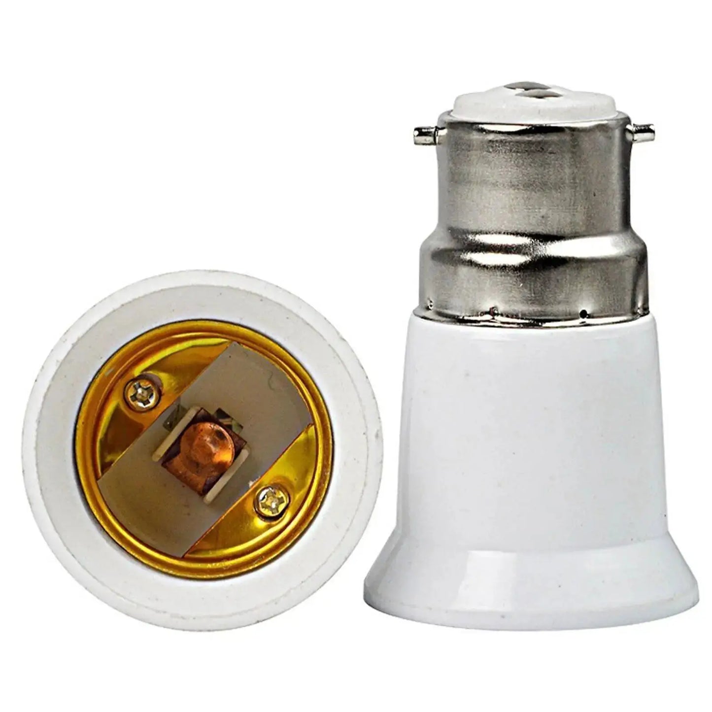 B22 to E27 Lamp Holder Converter Adapter for Light Socket Peaceful Pleasures Health and Wellness