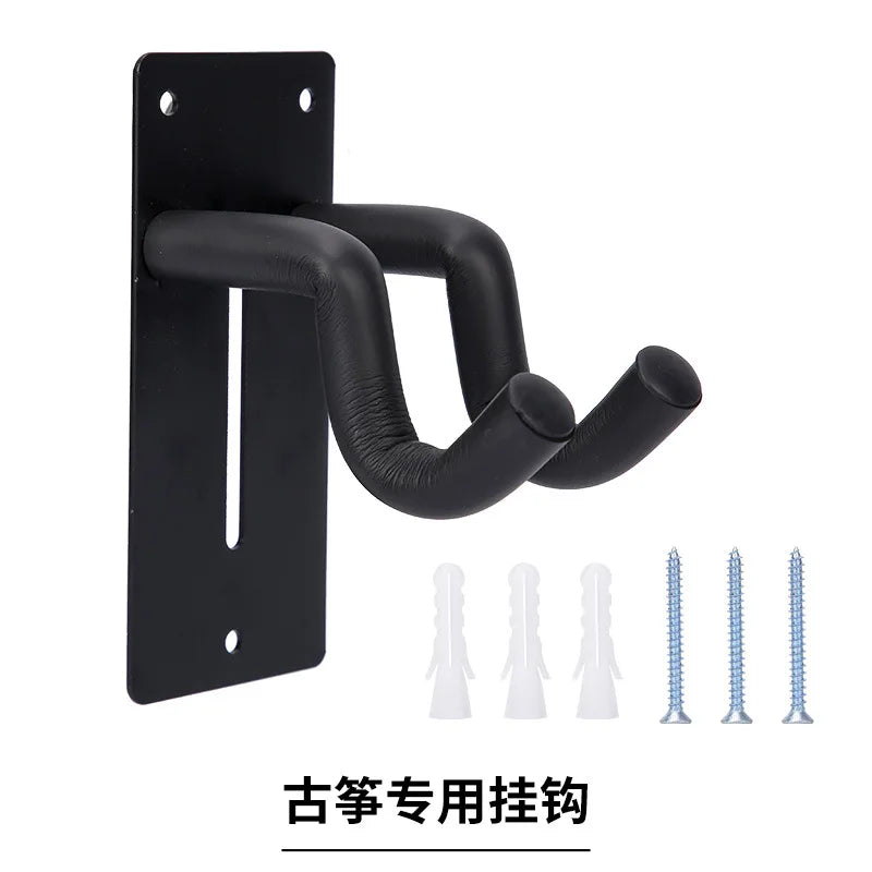 Guzheng Hook Wall Hanging Guitar Home Display Stand Guqin Gourd Silk