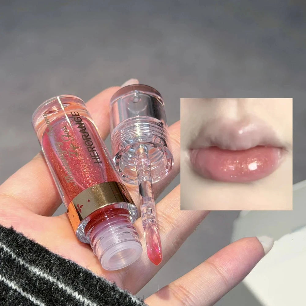 Glitter Lip Gloss – Shimmery Moisturizing Plumping Lip Glaze