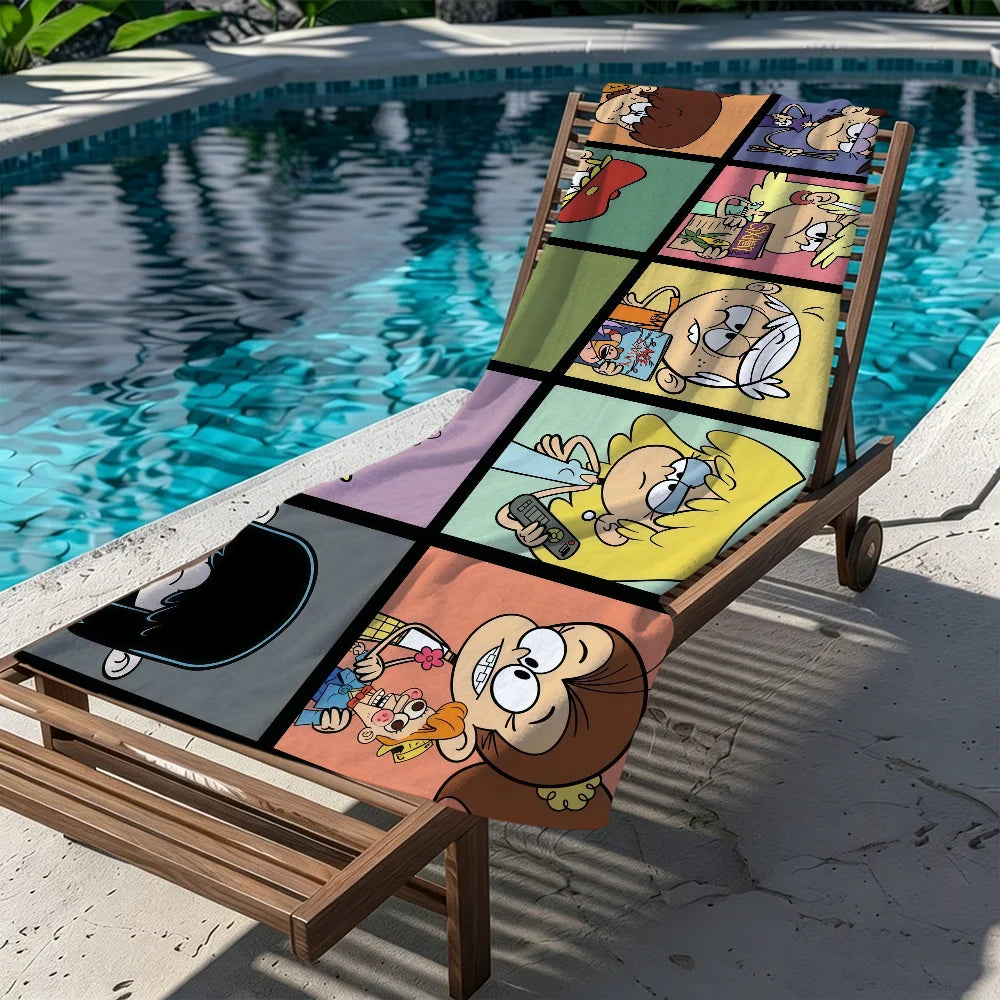 Anime Microfiber Beach Towel – Quick-Dry, Soft, Multi-Size Microfiber Beach Towel Peaceful Pleasures Health and Wellness