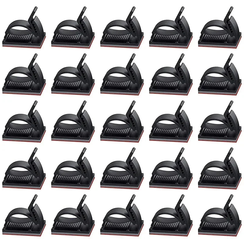 Self-Adhesive Cable Clips Wire Organizer Clamps 10/20/30 Pack