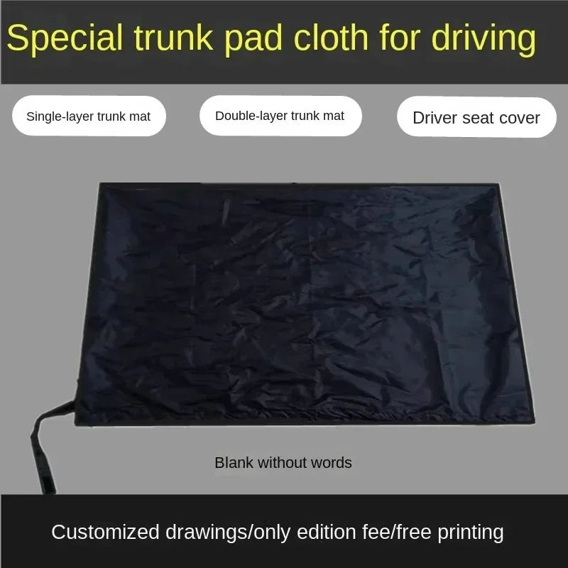 Car Trunk Mat Special Mat for Driver Anti-fouling Waterproof Luggage Trunk Mat for All Cars Driver Waterproof Mat Peaceful Pleasures Health and Wellness