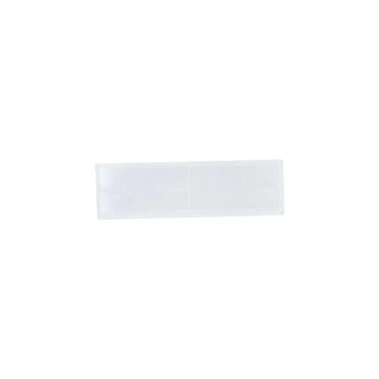 20pcs Plastic Tag Pockets Clear Small Label Holders Transparent Self-Adhesive Index Card Pockets Peaceful Pleasures Health and Wellness
