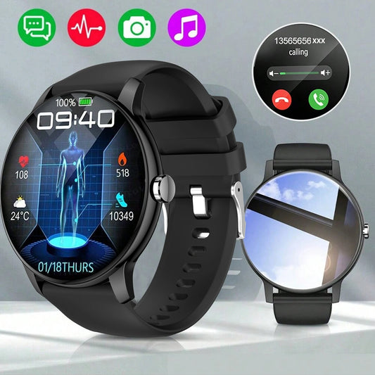 LOMAXFR Smart Watch | Multi-Sport, Heart Rate & Notifications Smart Watch Peaceful Pleasures Health and Wellness
