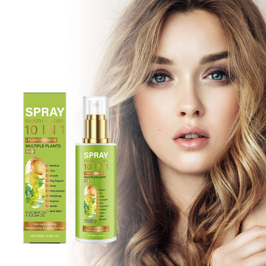 Moisturizing Hair Care Spray | Fluffy, Frizz-Free & Nourished Hair Treatment Spray Peaceful Pleasures Health and Wellness