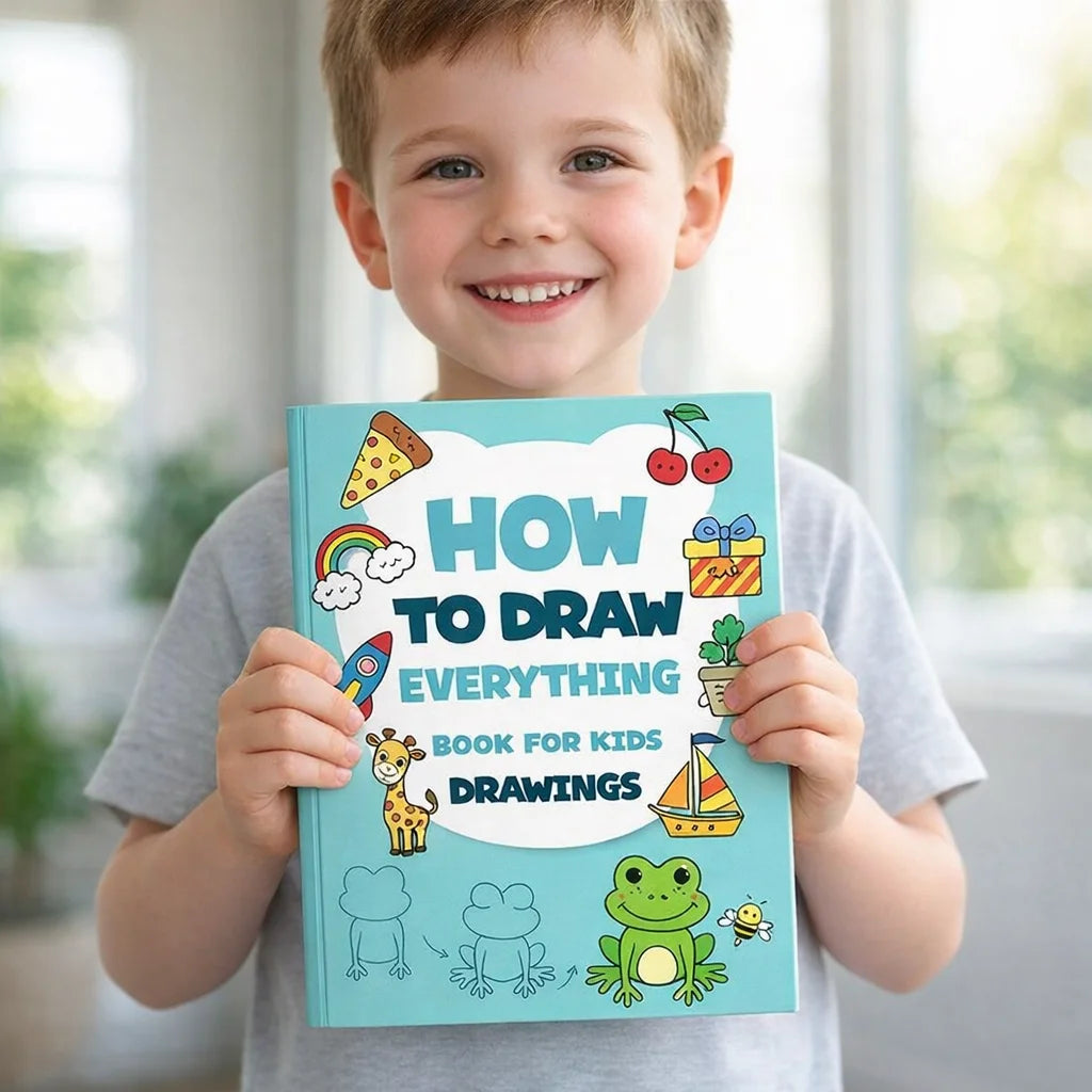 Drawing Books Kids Step Learn How Draw Everything Easy Tutorial