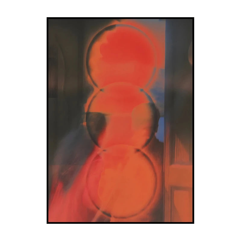 Abstract Hazy Beauty Canvas Poster | Vintage Wall Art Print Canvas Wall Art Peaceful Pleasures Health and Wellness J0041-17 20x30cm Unframed