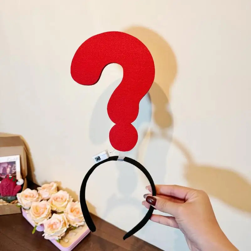 Funny Arrow & Question Mark Headband | Costume Party Favor