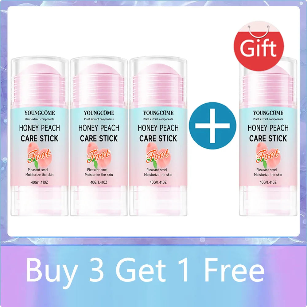 YOUNGCOME Honey Peach Foot Cream – 72H Moisture Heel Balm