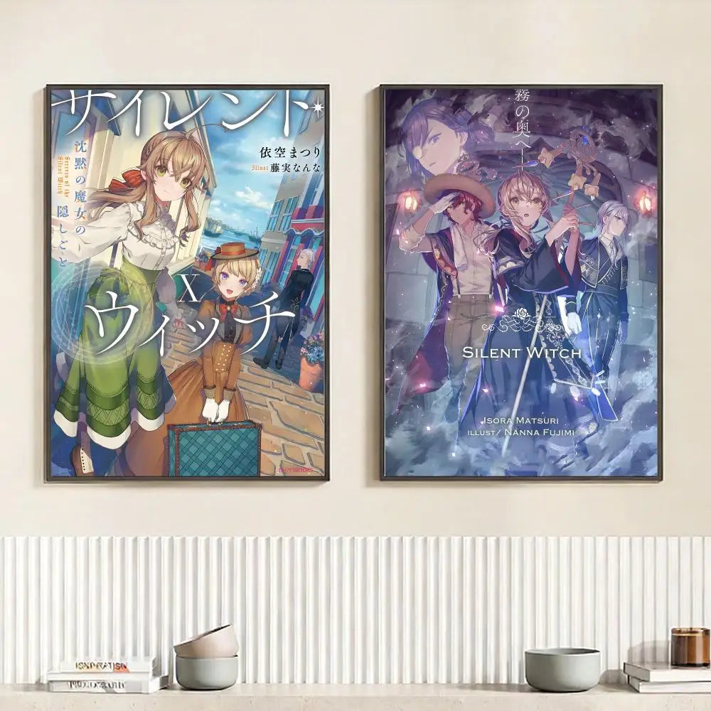 The Silent Witch's Secret Poster – HD Waterproof Wall Art Wall Art Poster Peaceful Pleasures Health and Wellness