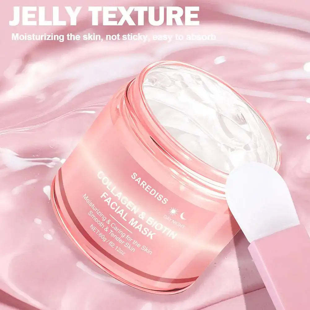 Collagen Peel-Off Night Mask – Firming & Hydrating Peaceful Pleasures Health and Wellness