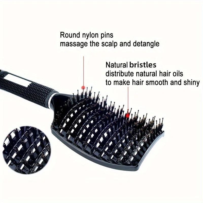 Multi-Color Scalp Massage Comb | Wet & Curly Hair Tool
