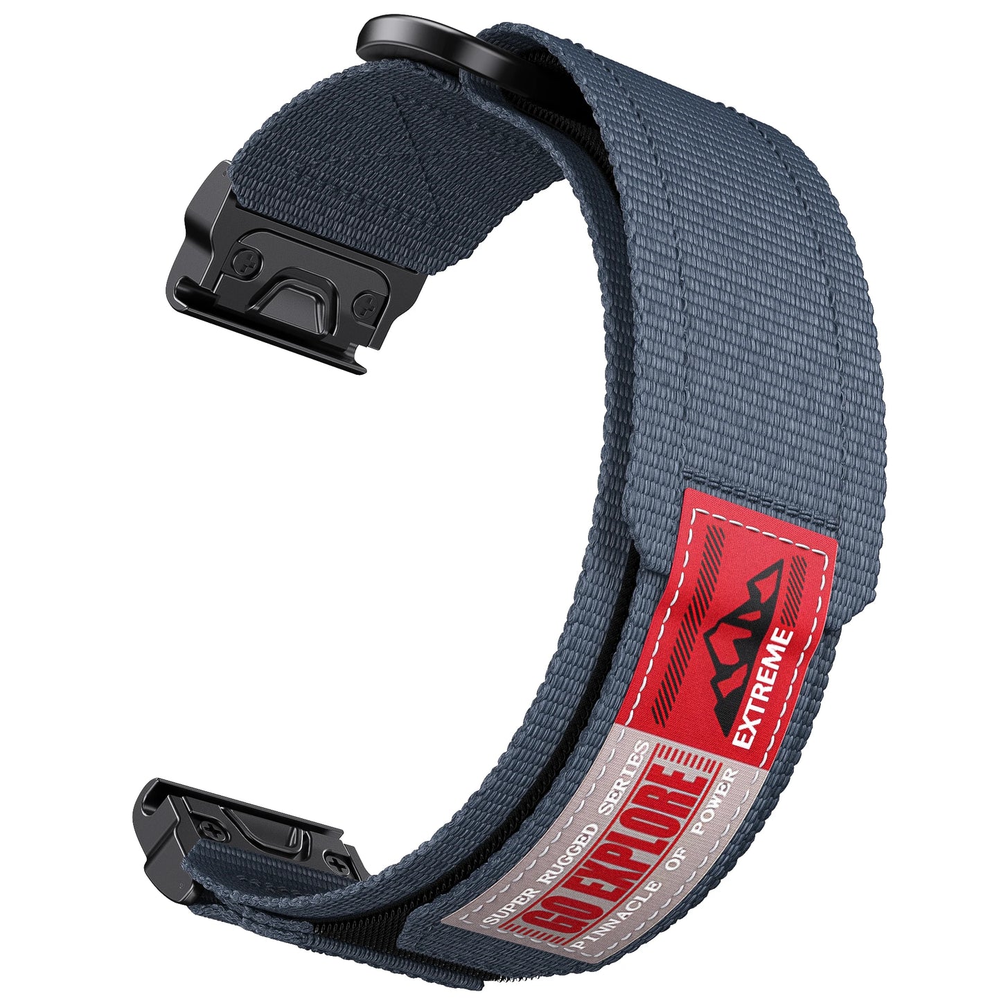 22mm 26mm QuickFit Nylon Watch Band for Garmin Fenix 7 6 5X