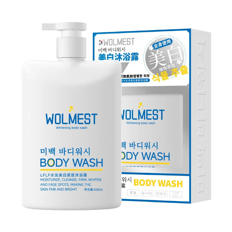 500ml Whitening Firming Body Wash – Anti-Acne Shower Gel