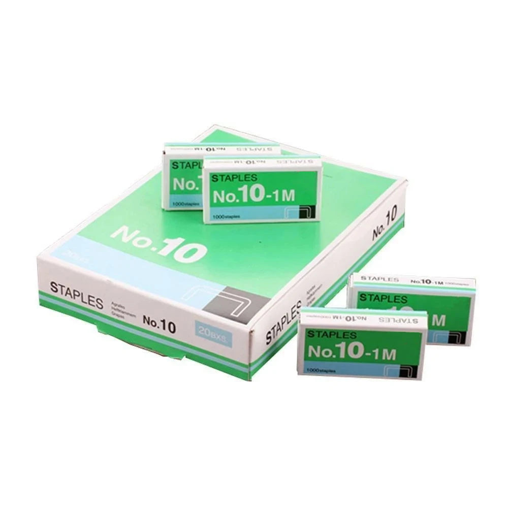 High quality Universal Stationary For Stapler Anti-rust 1000Pcs/Box No.10 Binding Stapler Metal Staples Mini Staple Staples Peaceful Pleasures Health and Wellness