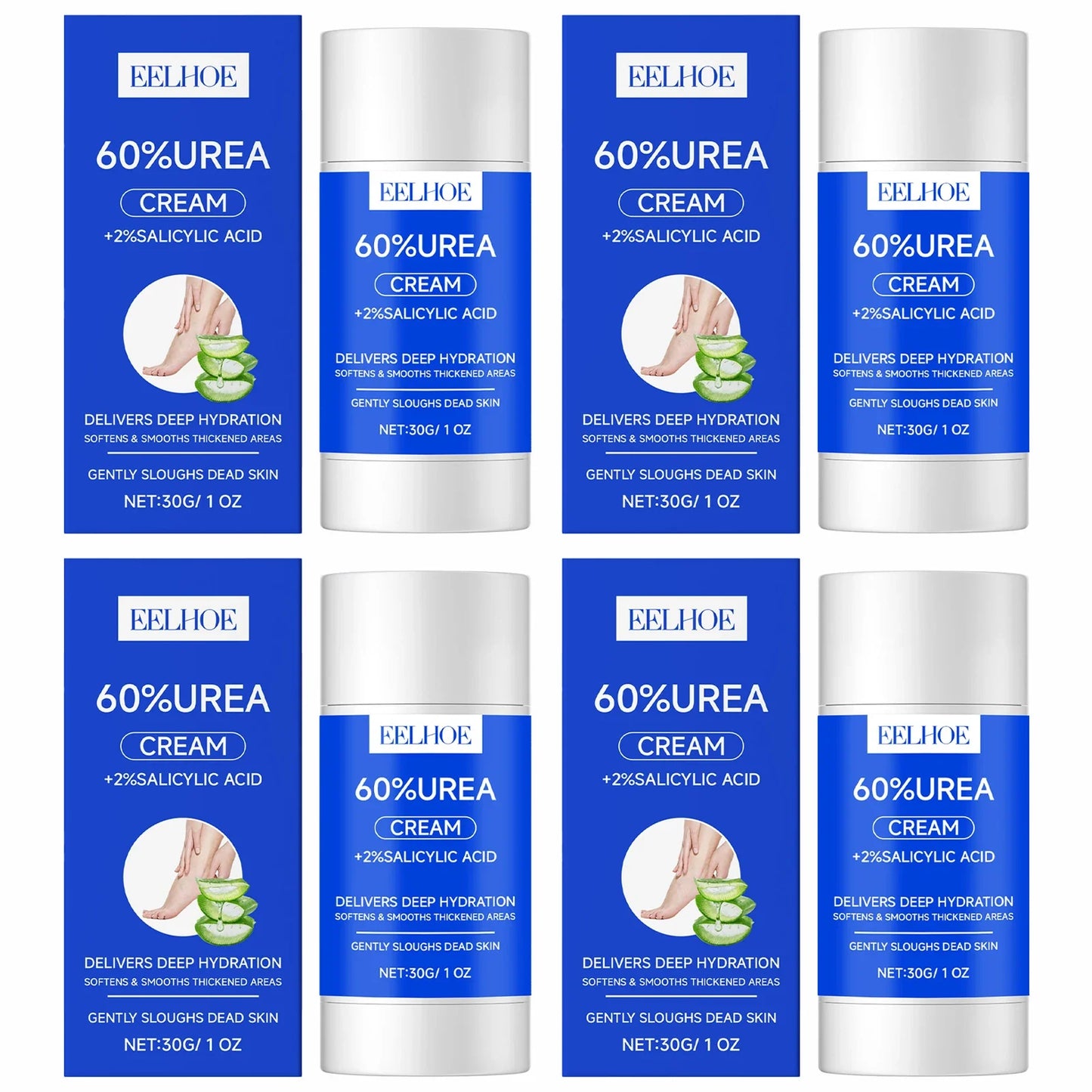 Urea 40% + Salicylic Acid 2% Foot Cream – Repair Cracked Heels