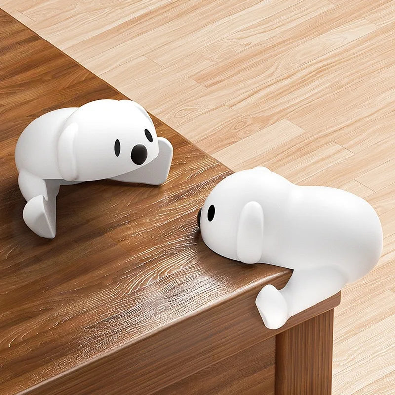 Children Anti Collision Device Right Angle Coffee Table Furniture Soft Bag Corner Wrapping Edge Pasting Silicone Protective New Peaceful Pleasures Health and Wellness 4pcs