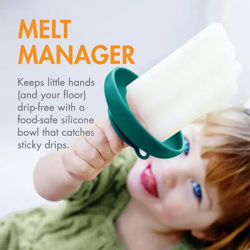 Leak-Proof Ice Cream Stick Holder Tool Popsicle Holders for Kids Frozen Popsicle and Ice Cream Holder Drip Proof Popsicle Rack Peaceful Pleasures Health and Wellness