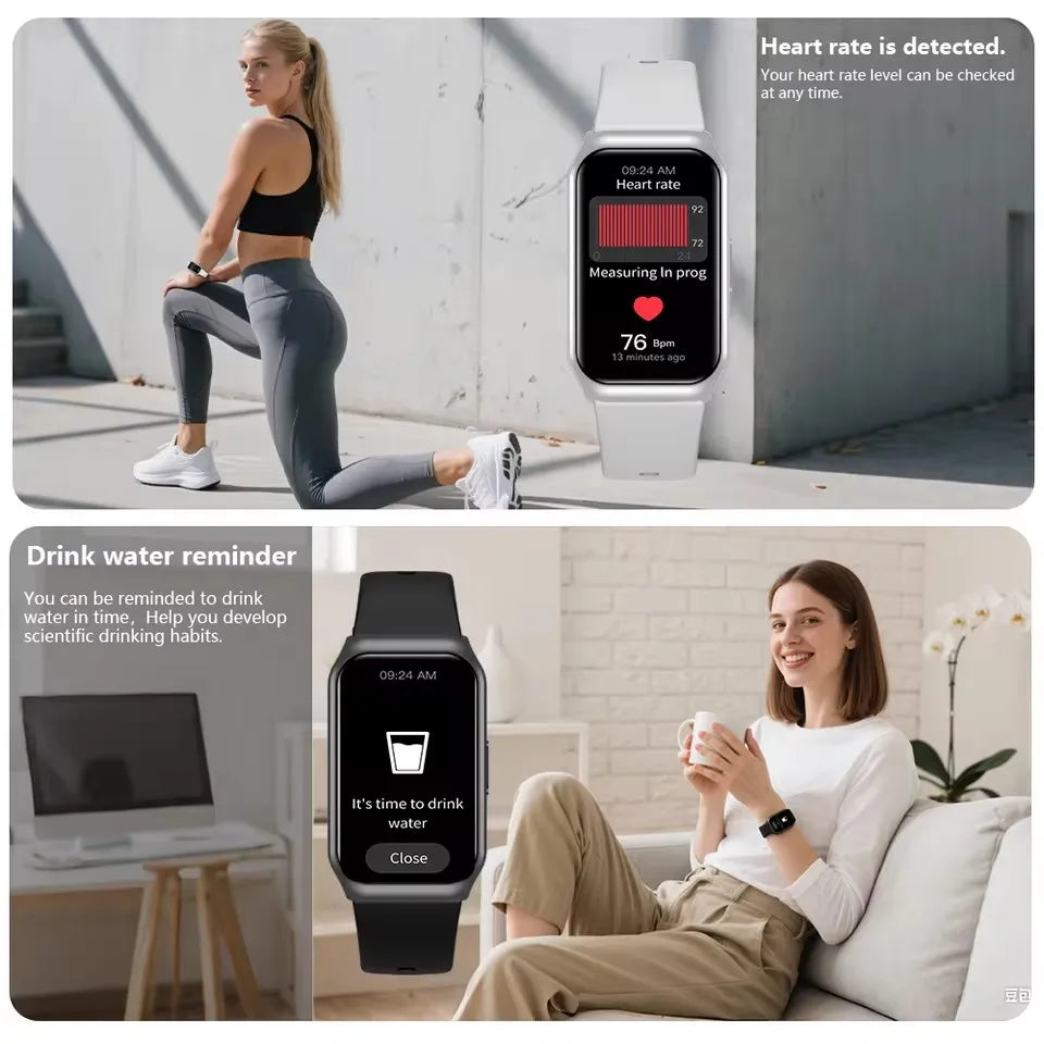 New Curved Screen Smart Watch 2026 For Health Watch Heart Rate Blood Oxygen/Pressure Sleep Monitor Sports Waterproof Smartwatch Peaceful Pleasures Health and Wellness