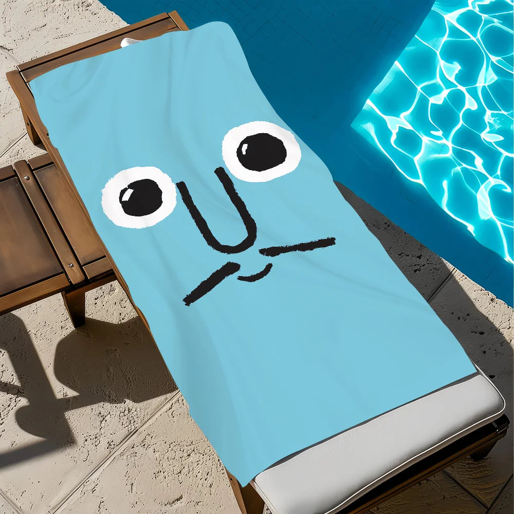 Aesthetic Art Quick-Dry Beach Towel | Pool, Travel & Gym