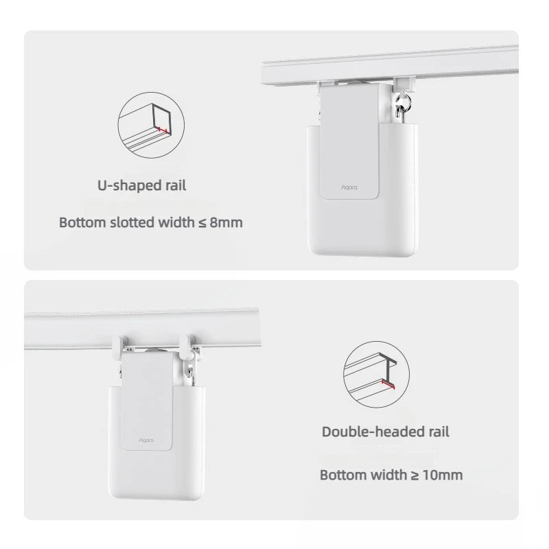 Aqara Smart Electric Curtain Motor E1 Zigbee 3.0 Hub for Remote Control Home Automation Electric Curtain Motor for Apple HomeKit Peaceful Pleasures Health and Wellness