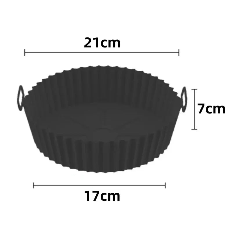 Reusable Silicone Baking Mat – Non-Stick Air Fryer Liner