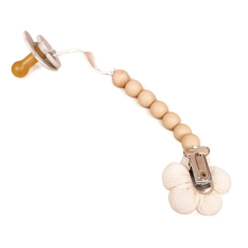 Baby Pacifier Clip Chain Strap Teether Toy | 0–12 Months