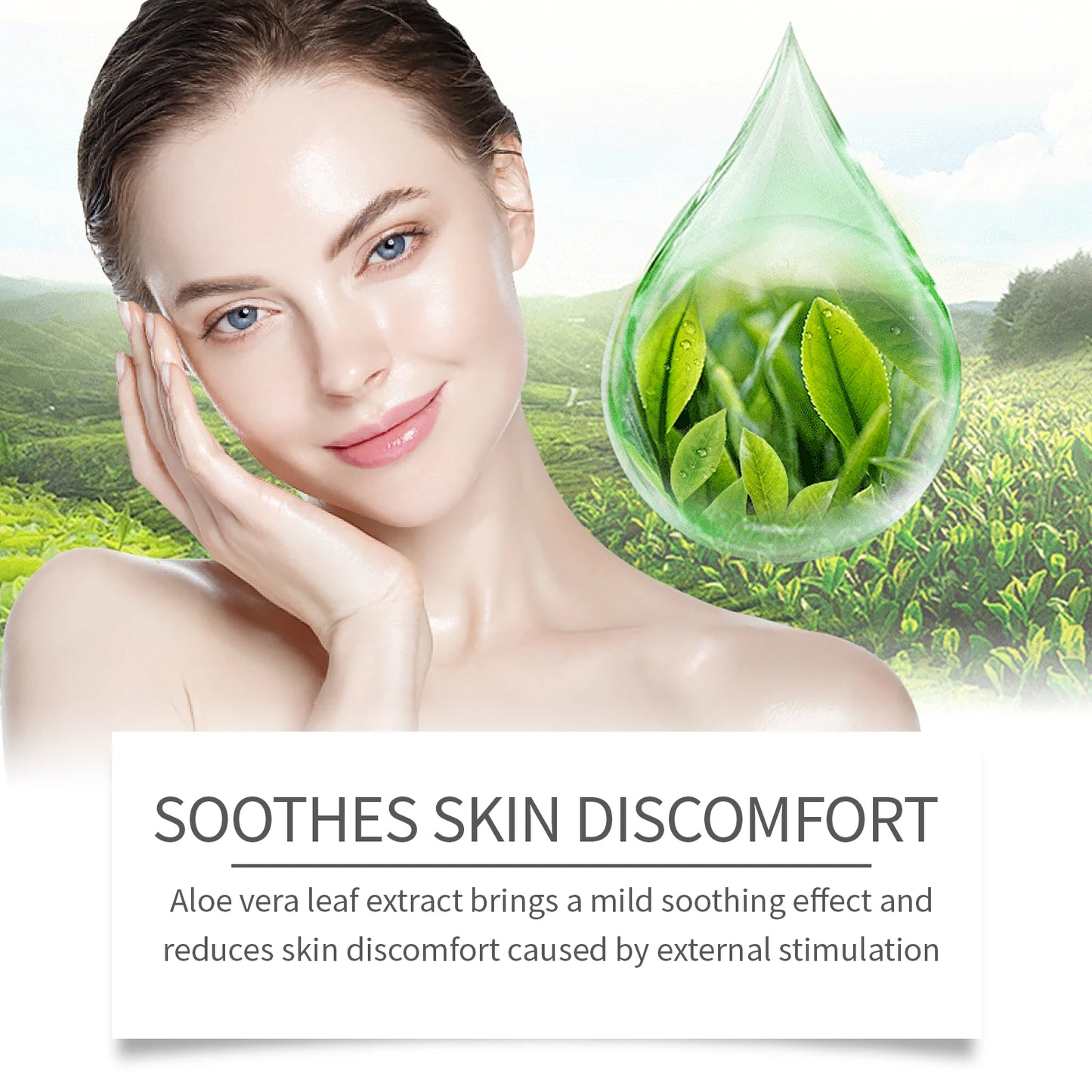 Tea Tree Cleansing Gel Exfoliation Remove Facial Dirt Preventing Blackheads Relieve Skin Sensitivity Moisturizing Face Cleanser Peaceful Pleasures Health and Wellness
