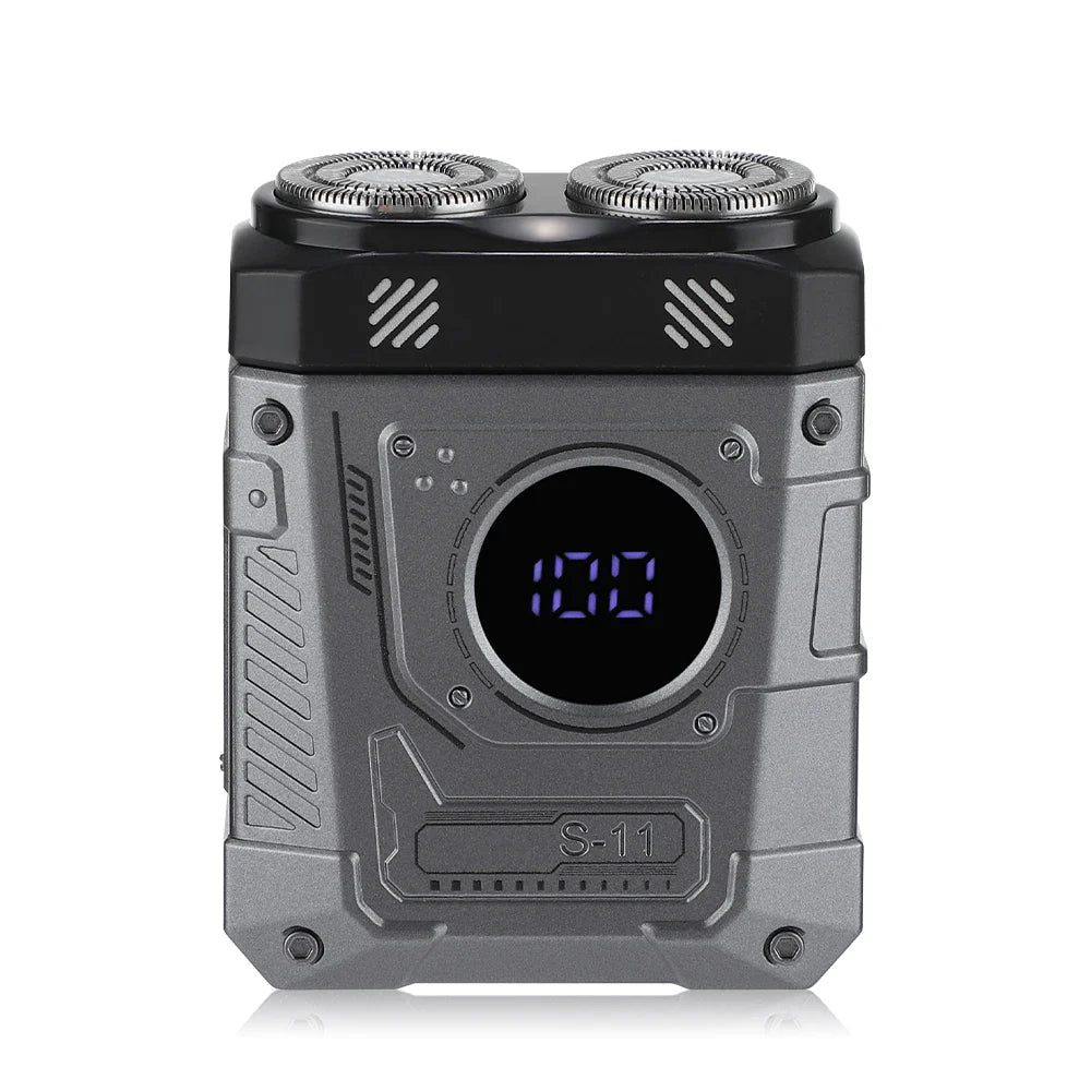 AFDEAL Mini Electric Shaver for Men – USB Rechargeable Travel Razor