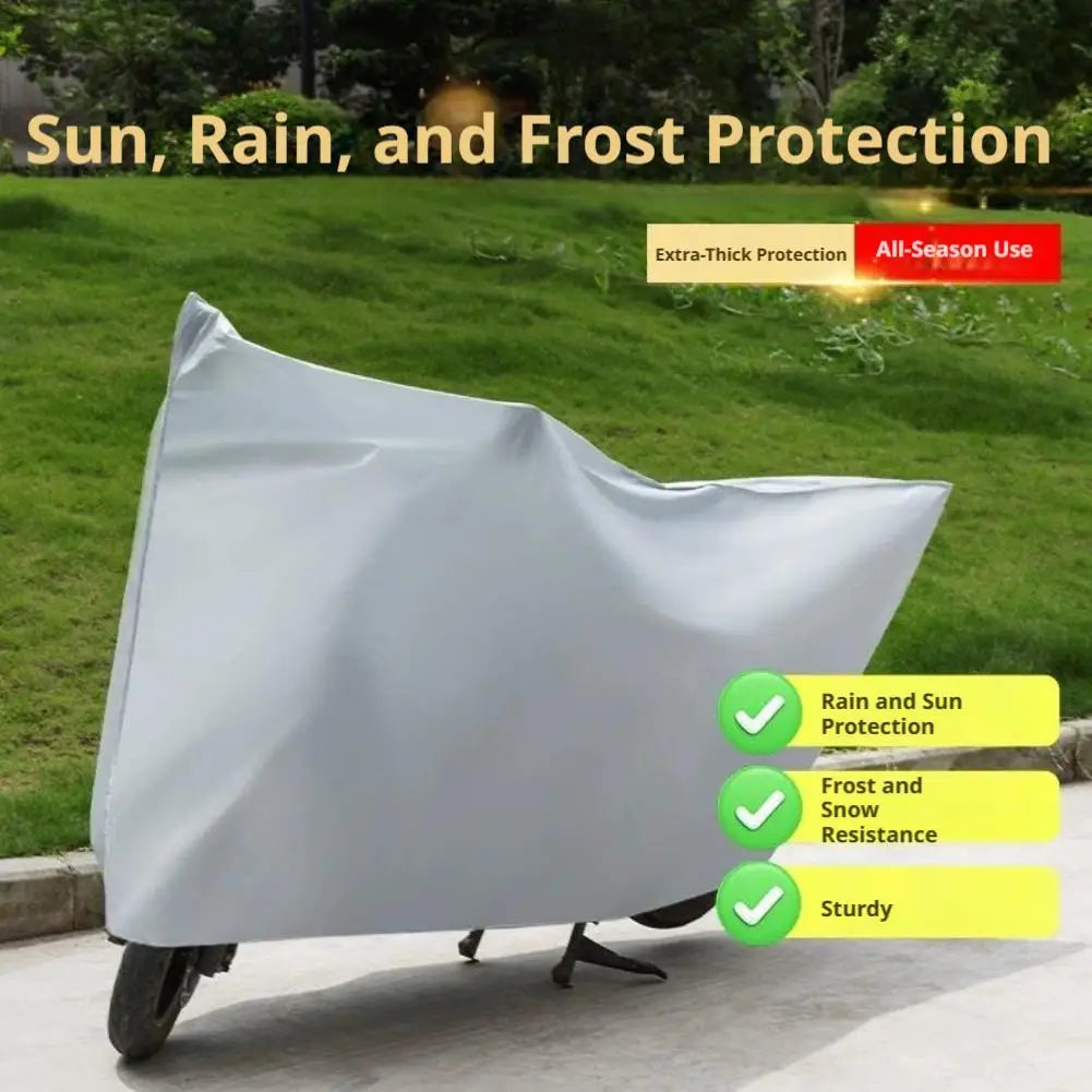 1pcs Motorcycle Bike Cover Waterproof Windproof UV Protection Dustproof E-Bike Cover For Indoor Outdoor All Season Storage Peaceful Pleasures Health and Wellness