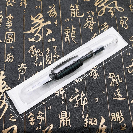 Disposable Sterile Tattoo Needles & Grip Tips – RL RS RM Sets Tattoo Needle Supplies Peaceful Pleasures Health and Wellness BLACK3RL