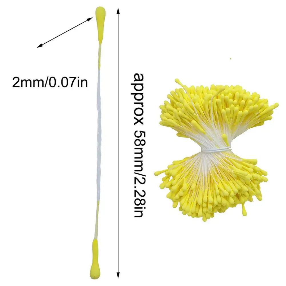 390pcs 2mm Moulti Options Artificial Flower stamen Mini Pearl Floral pistil For Wedding Party Home Decoration DIY Accessories Peaceful Pleasures Health and Wellness