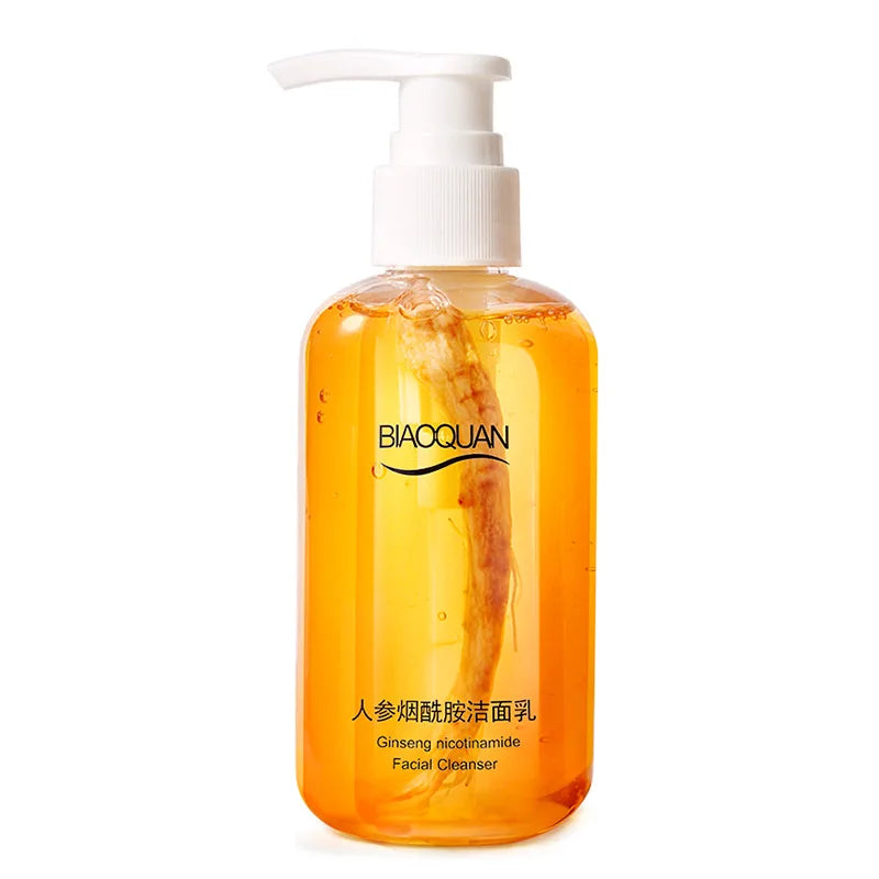 Ginseng & Niacinamide Facial Cleanser 200ml – Oil Control